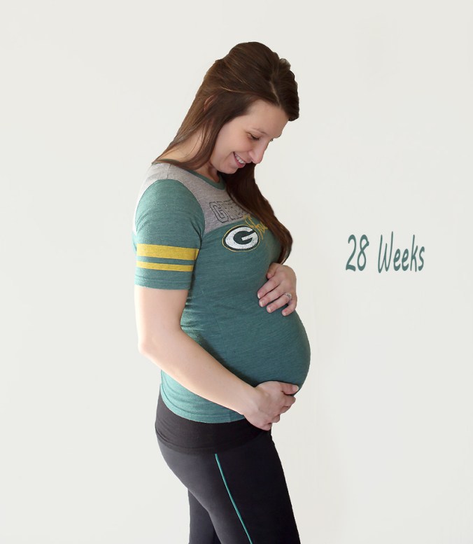 While the NFC Championship game did not go the way we wanted, this pregnancy is going great! 